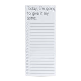 Today I'm going to give it my some funny to-do list pads