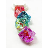 Ocean Glitter Cube Squishy Fidget Toy