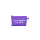 I Can Handle My Shit Colorblock Penny Key Ring