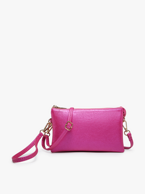 All the Pockets Crossbody in Rubellite