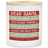 Santa Washer Vacuum Christmas Soy-Based Candle