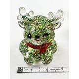 Christmas Glitter Character Squishy Toy