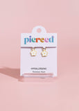 White Flower Charms