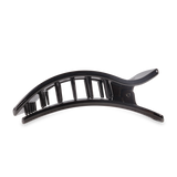 Teleties Flat Rectangle Hair Clip | Large | Jet Black