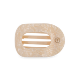 Teleties Flat Round Hair Clip | Medium | Soft Surf