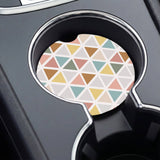 Caffeine Chaos Triangles Funny Car Coaster Set