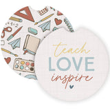 Teach Inspire Supplies Teacher Gift Car Coaster Set