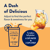 Sugar Free Peach Tea Syrup Concentrate