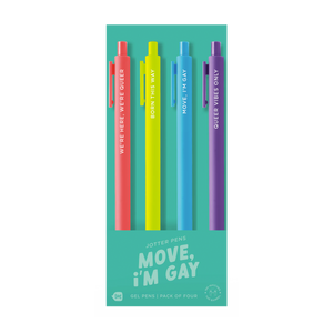 Jotter Sets 4 Pack: Move I'm Gay