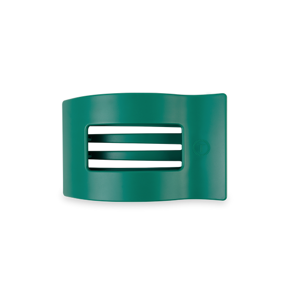 Teleties Flat Rectangle Hair Clip | Small | Fir Real