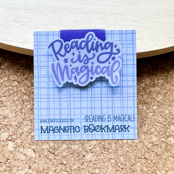 Reading is Magical Magnetic Bookmark
