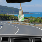 Hanging Car Diffusers | Cucumber Melon | Made in USA: Round Bottle