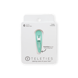 Teleties Snap Clip | Totally Turquoise | 6 Count