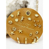 All about Beach Theme Earrings: GOLD / ONE(6)