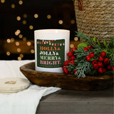 Holly & Jolly & Merry Christmas Soy-Based Candle