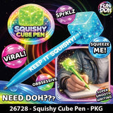 Fun Doh Desk Pops Squishy Cube Pen Assortment