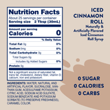 Sugar Free Iced Cinnamon Roll Syrup