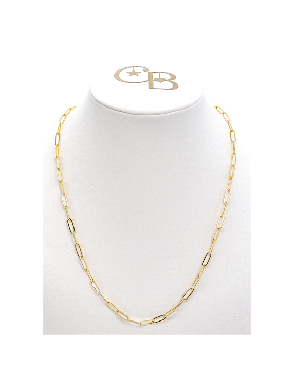 * Gold Ashley Necklace: 16