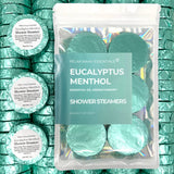 Eucalyptus Menthol Shower Steamers 6 Pack - Made in USA: Normal strength