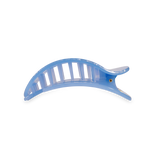 Teleties Flat Round Hair Clip | Medium | Blue Lagoon