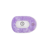 Teleties Flat Round Hair Clip | Small | Lavender Mist