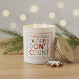 Christmas Calories Christmas Soy-Based Candle