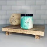 Sea Island Cotton Foaming Sugar Scrub 8 oz