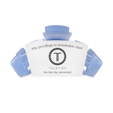 Teleties Classic Hair Clip | Medium | Blue Lagoon