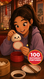 Fun Doh Mystery Fortune Cookie Dumpling Toy