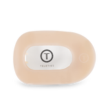 Teleties Round Flat Hair Clip | Large | Almond Beige