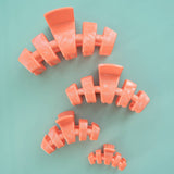 Teleties Classic Hair Clip | Medium | Dreamsicle