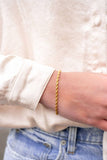Luxe 18K Gold Rope Bracelet