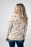 IN STOCK Blair Long Sleeve Top - Harvest Leaves: Large