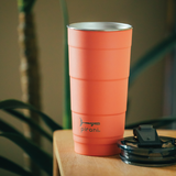 Insulated Stackable Tumbler 26 oz - Coral