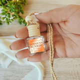 Hanging Car Diffusers | Jamaican Sunrise | Made in USA: Round Bottle