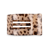 Teleties Flat Rectangle Hair Clip | Medium | Blonde Tortoise