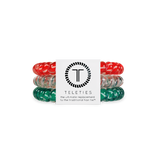Teleties Spiral Hair Coils | Small | Hooked on Christmas Hair Ties