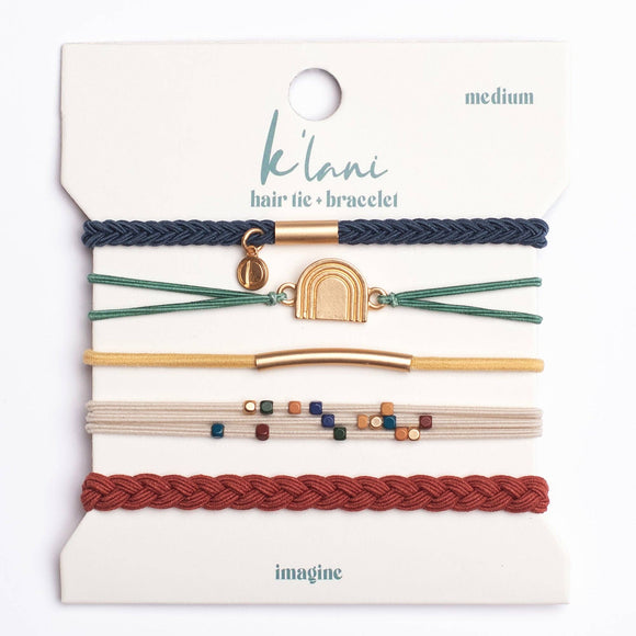 Imagine Hair Tie bracelets: Large