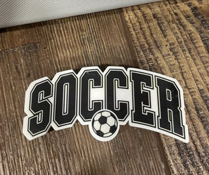 Soccer Bogg Bag Charm