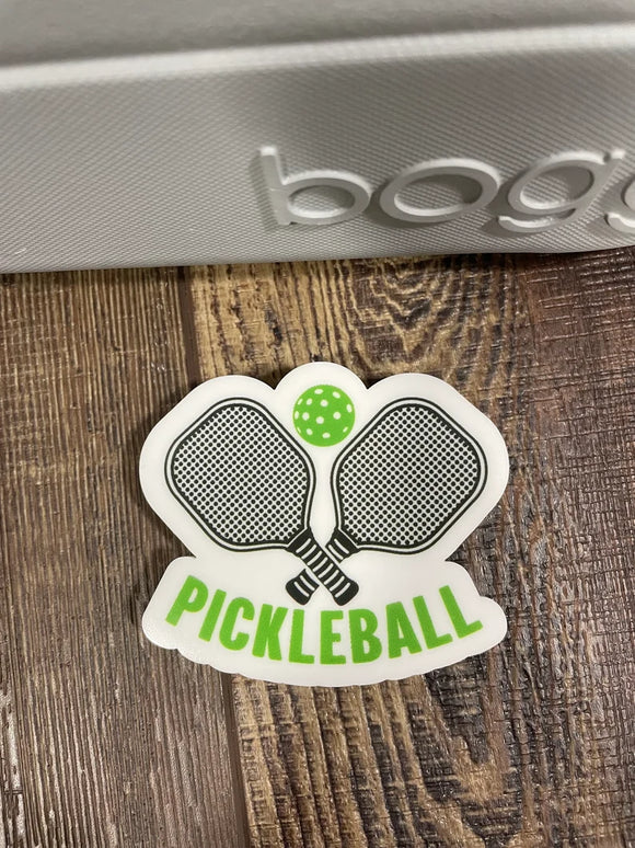 Pickleball Queen Bogg Bag Charm