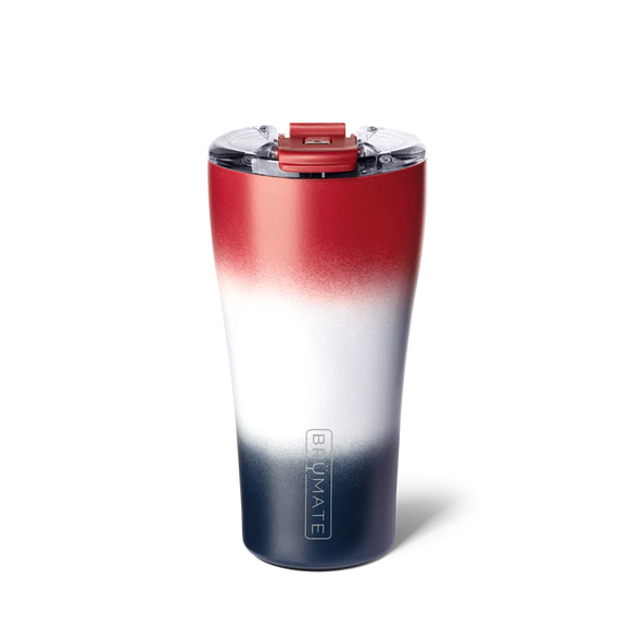 Brumate Toddy 22oz Nav (No Handle) Red White and Blue