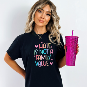 Full length shirt not a family value