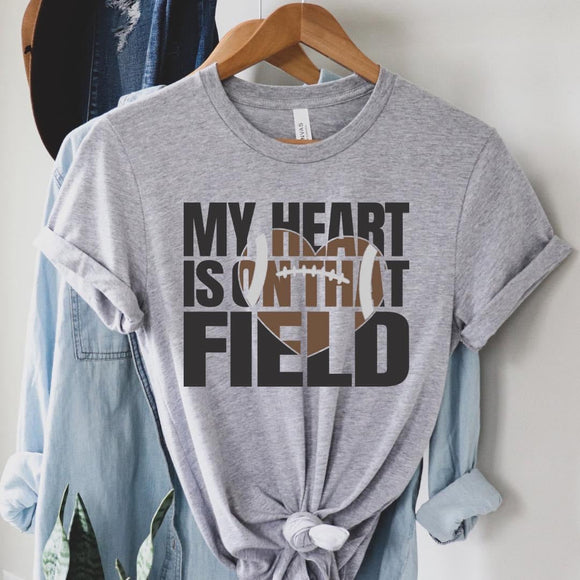 My heart is on the field football