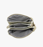 Ivory Linen All The Pockets Crossbody Wristlet