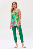 Bahama Mama Wrinkle Free Gabby Tank
