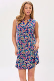Dear Scarlett Lizzy Tank Dress in Royal