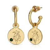 May Birth Month Flower Earrings