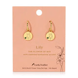 May Birth Month Flower Earrings