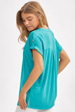 Lizzy Cap Sleeve in Emerald