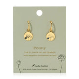 September Birth Month Flower Earrings